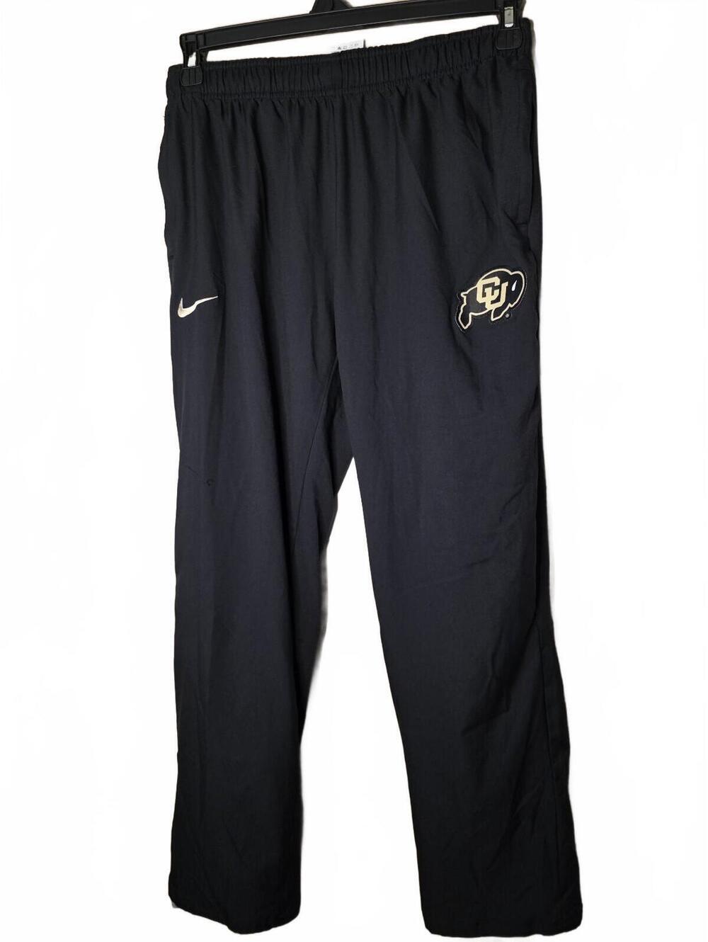 Nike University of Colorado Black Dri-Fit Jogger Pants M